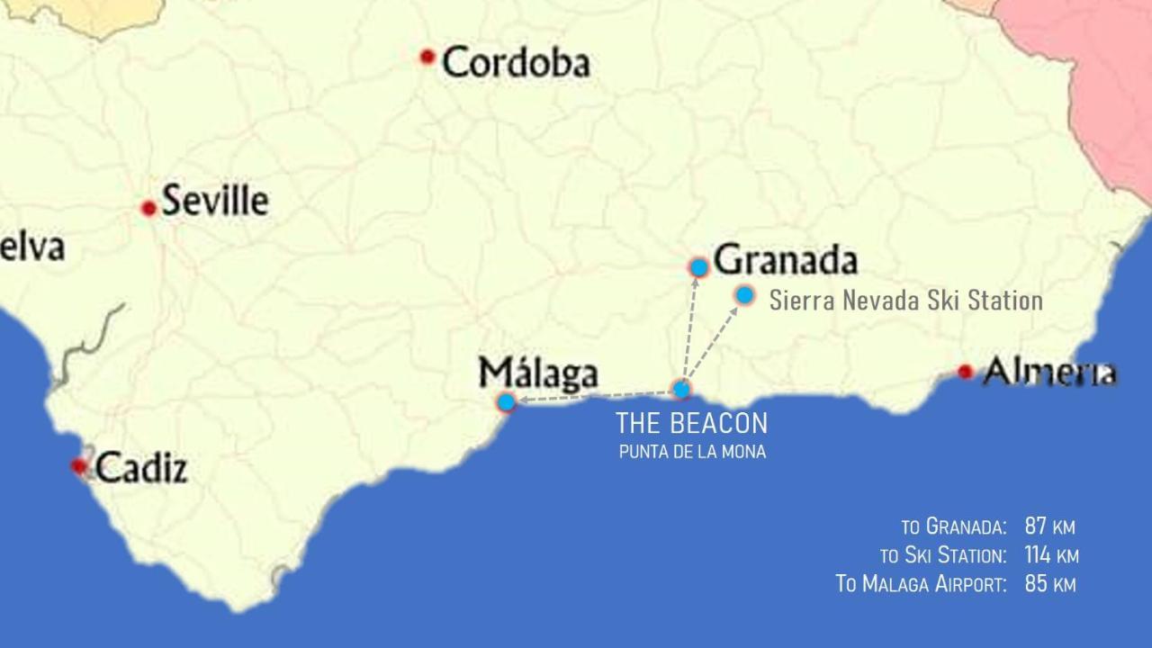 Almuñécar Luxury Penthouse: The Beacon At Punta De La Mona 아파트 외부 사진